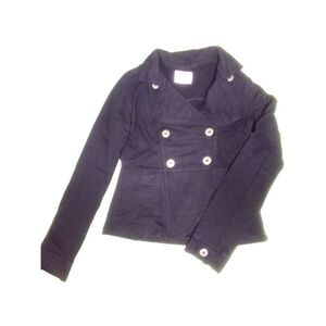 Vintage Converse One Star Women's Navy Pea Coat Style Jacket.  Size S